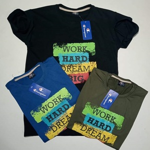 T-shirts de marque pour hommes du Bangladesh – Destockage d'usine, surplus et lots de vêtements – Prix FOB 1,50-2,60 $ – MOQ 130 - Product Image 2