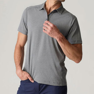 Chemises décontractées pour hommes à manches longues, respirantes, avec col zippé, couleur unie, nouvelle collection été, haute qualité, vente en gros, logo personnalisé - Product Image 2