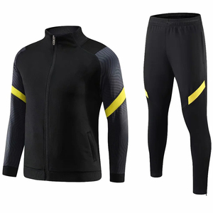 Nouveauté 2025, ensembles de survêtements 2 pièces pour hommes, survêtements à manches longues, ensembles de sport actifs à fermeture éclair intégrale, FORTLEO IND - Product Image 1