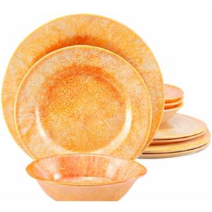 <b>Melamine</b> <b>Plates</b> Set for Family Use Safe Reusable and Durable - Product Image 6