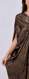 Luxury <b>Kaftan</b> Abaya Handmade Moroccan Arabian <b>Kaftan</b> Dress Long Sleeve Neck Polyester Regular Fit Casual Evening Eid Ramadan - Product Image 5