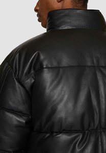 Brand New 2026 Custom Style Design <b>Winter</b> Arrival Lightweight <b>Waterproof</b> Eco-Friendly High Street Style Men Leather <b>Jacket</b> - Product Image 6