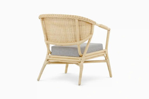 Chaise en rotin naturel tissé à la main style moderne nouveau design pour chambre salon hôtel restaurant villa du vietnam G111 - Product Image 2