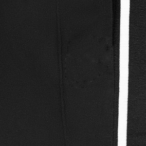 Men's Black Sweatpants With <b>White</b> Side Stripes Elastic Waist Casual <b>Joggers</b> Midweight Knitted Cotton Pants Autumn Wear - Product Image 4