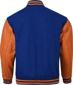 เสื้อแจ็คเก็ตเบสบอลทรงบอมเบอร์ Stonefield Varsity Letterman แบบ unisex ดีไซน์ลายปะติด แขนทำจากผ้าขนสัตว์ ด้านหน้ากันน้ำ ราคาสมเหตุสมผล - Product Image 6
