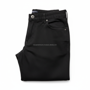Pantalones Chino Slim Fit para Hombre, Negros, Cintura Media, Personalizados, OEM, al por Mayor - Product Image 6
