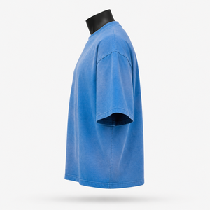 เสื้อยืดโอเวอร์ไซส์สไตล์วินเทจสำหรับผู้ชาย ผลิตจากผ้าฝ้าย ทรงหลวม สไตล์ฮิปฮอป ลำลอง เหมาะสำหรับฤดูร้อน เสื้อผ้าสตรีทแวร์ มีจำหน่ายแล้ว - Product Image 1