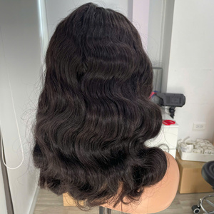 Peluca de Cabello Virgen Vietnamita Transparente con Ondas Naturales de Alta Calidad, Color Natural, para Mujeres, Precio al por Mayor, Producto Capilar de Moda - Product Image 6