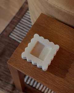 Bandeja de Servir Cuadrada de Mármol Beige, Hecha a Mano, Moderna, Resistente al Fuego, Decorativa para Cocina, Sala de Estar, Revestimiento de Paredes de Villa - Product Image 2