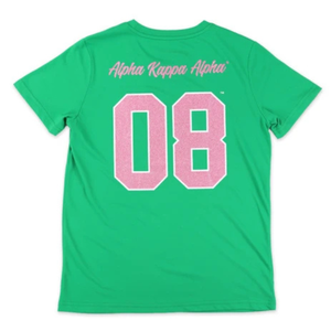   Camiseta Deportiva de Manga Corta para Mujer, con Brillo Verde, Secado Rápido, Diseño Gráfico Brillante, Transpirable - Product Image 2