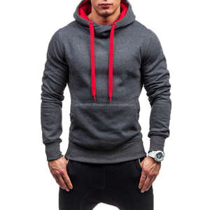 Sweat-shirt pour homme en polaire à fermeture éclair, couleur unie, design personnalisé, best-seller pour l'hiver, vêtements décontractés, service OEM - Product Image 5
