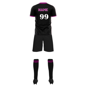 Uniforme de Fútbol Personalizado Ligero, Transpirable y Ecológico, 100% Poliéster, de Secado Rápido y Antibacteriano para Hombre, Alta Calidad OEM - Product Image 3