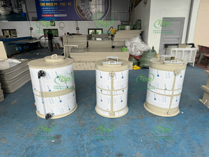Vertical Polypropylene <b>Storage</b> Tank Industrial PP Water Chemical Container Supplier 3000L - Product Image 5