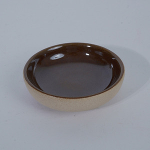 Plato de Cerámica de Gres con Esmalte Reactivo Marrón Crema para Salsas, Condimentos, Salsa de Soya, para Restaurantes Japoneses y Hoteles, Libre de BPA - Product Image 4