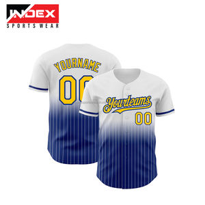 Jersey de béisbol bordado superior de alta calidad de gran oferta para adultos de talla grande nueva mejor calidad #1 #10 nuevo estilo cosido Jersey - Product Image 3