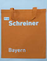 Sac fourre-tout en toile de coton personnalisé, portable, double bandoulière, recyclable, avec impression de logo sur mesure