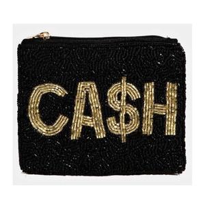 Golden Crown Beaded Eco-Friendly Durable Creative Zipper Closure Handmade Mini <b>Coin</b> <b>Purse</b> Saving Bag Cash Card Makeup - Product Image 2