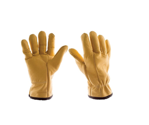 Guantes de Trabajo EN420 para Mecánicos, Duraderos, de Cuero Sintético, Poliéster Suave, Antivibración, Reductores de Impactos, Ajustables - Product Image 1