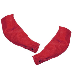 Manchons de protection pour les bras en cuir de vachette pleine fleur haute performance, résistants à la chaleur et aux étincelles, pour la construction - Product Image 2