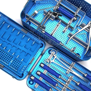 Kit de chirurgie orthopédique de la colonne vertébrale, rétracteur de colonne vertébrale, ensemble d'instruments de discectomie, outils de chirurgie vertébrale, kit médical en acier inoxydable - Product Image 6