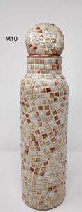 Tapa de Botella de Agua de Cobre Puro Hecha a Mano, con Mosaico de Perlas de Lujo, Beneficios para la Salud, a Prueba de Fugas, Apta para Lavavajillas, Anticorrosiva - Product Image 2
