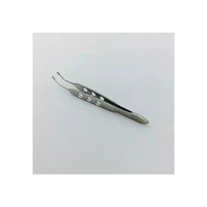 Pince à expresser les glandes de Meibomien à pointe carrée de 3 mm, homologuée CE, instrument chirurgical manuel ophtalmique et ORL pour usage clinique - Product Image 1