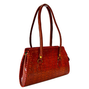 Bolso Tote Salva de Cuero Sintético Color Bronceado con Estampado de Leopardo, Correa Desmontable y Cierre de Cremallera, 21L 18, Bolso de Hombro para Mujer - Product Image 4
