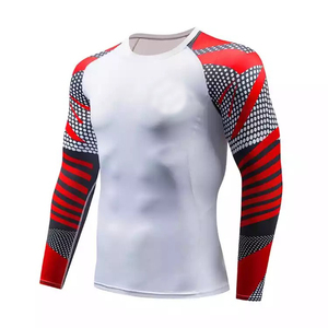 เสื้อรัดกล้ามเนื้อแขนยาวสำหรับผู้ชายสำหรับฝึกซ้อม BJJ No-Gi Grappling  รุ่น Professional MMA 2026 - Product Image 1