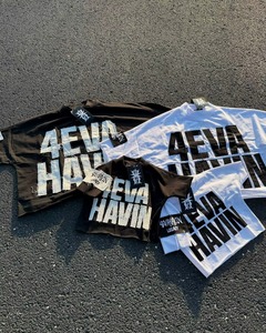 Camisetas de Verano para Hombre 2026 al por Mayor, Personalizadas, Corte Regular, Bordado Desgastado, 100% Algodón Orgánico, Manga Corta, Alta Calidad - Product Image 5