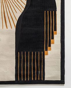 Tapis d'intérieur en laine tuftée à la main, à poils longs, durable, pour salon et chambre – Doux, imperméable et antidérapant - Product Image 3