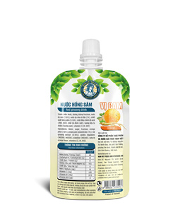 Bebida de Ginseng Rojo al por Mayor de 150 ml con Infusión de Jugo de Naranja - Product Image 3