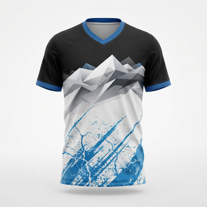 Camiseta Deportiva Personalizada Sublimada, Uniforme Atlético Transpirable de Poliéster para Fútbol, Cricket, Voleibol, Baloncesto - Product Image 1