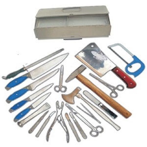 Kit professionnel d'autopsie pour la pathologie médicale, ensemble d'instruments de dissection, outils d'examen médical, coffret - Product Image 5