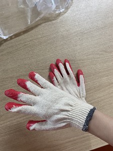 ถุงมือถักเคลือบยางหลากสีเวียดนาม ป้องกันการบาด ป้องกันการลื่น ใช้ซ้ำได้ ผลิตจากผ้าฝ้าย โพลีเอสเตอร์ และยางลาเท็กซ์ สำหรับป้องกันในสวน - Product Image 3