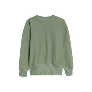 เสื้อฮู้ดสีเขียวมะกอกแบบยูนิเซ็กซ์ ซิปหน้า มีกระเป๋าโลโก้ ทรงปกติ สีพื้น ผ้าฝ้ายถัก พิมพ์ลายดิจิทัล สวมใส่สบายๆ สำหรับฤดูใบไม้ร่วง - Product Image 1