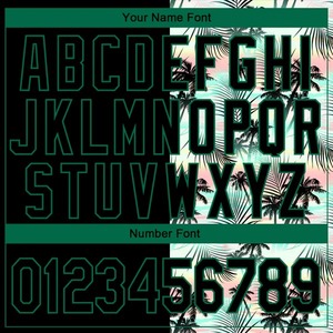 Custom Wholesale Stitched Black Kelly Green 3D Palm <b>Leaves</b> Tropical Sports Pullover Sweatshirt Hoodie Fleece Hip Hop Apparel - Product Image 3