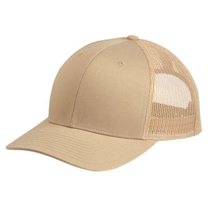 Casquette de baseball trucker bleu vif structurée avec dos en maille blanche, logo personnalisé, réglable, vente en gros, USA, UK, UE - Product Image 5