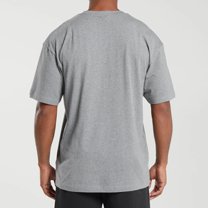 T-shirt personnalisé pour homme – Vente en gros usine – Coton premium à manches courtes, col rond, coupe oversize, séchage rapide, 220g – Vêtement décontracté streetwear - Product Image 2