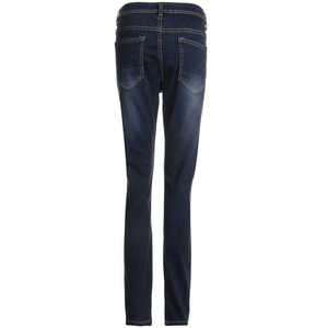 Jeans de Diseño Personalizado, Corte Recto y Ajustado para Hombre, Lavado, Sólido, Transpirable, Desgastado, Casual, Pantalones de Mezclilla para Verano y Otoño - Product Image 4