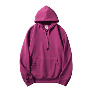 Sudadera con Capucha Extra Grande para Hombre, Diseño Color Block, Estilo Casual, Tejido de Algodón, Color Blanco Beige, Estilo Otoñal - Product Image 3