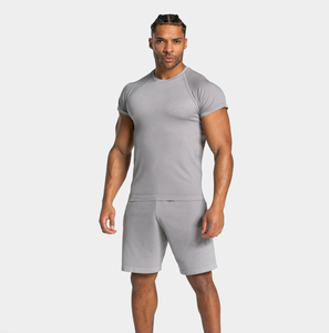Camiseta de Algodón de Lujo para Hombre, Estilo Deportivo, Cuello Redondo, Corte Holgado, Pique - Product Image 5