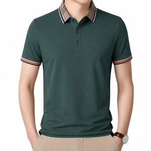 Camiseta Polo Premium para Hombre, Alta Calidad, Tacto Suave, Ajuste Cómodo, Perfecta para Negocios, Casual, Oficina, Uso Diario, Ropa Urbana - Product Image 1
