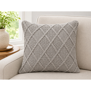 Modern 100% Cotton Woven <b>Cushion</b> <b>Cover</b> Textured Decorative Pillow <b>Cover</b> for Sofa & Bedroom - Product Image 4