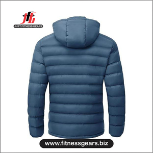 Chaqueta de Plumón con Capucha, Impermeable y Transpirable, Unisex, de Primera Calidad, 400g, Chaqueta Acolchada con Cierre, Chaqueta Bomber - Product Image 4