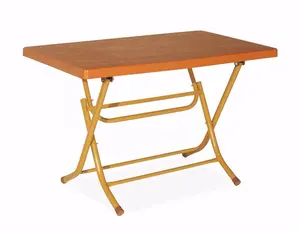Klappbarer Tisch mit Metall beinen einfaches Design Türkischer Ursprung Multi Farben Top Qualität erschwing licher Preis