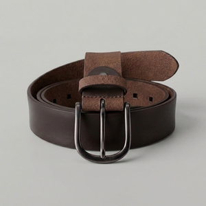 Cinturones de Cuero Genuinos Hechos a Medida al Mejor Precio de Fábrica, Cinturón de Cuero Vintage para Hombre con Múltiples Colores - Product Image 3