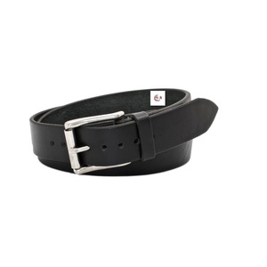 Ceinture en cuir de vachette véritable pour hommes de haute qualité bicolore marron décontracté réglable vente en gros - Product Image 4