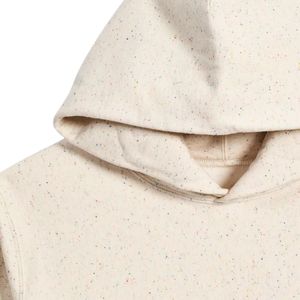Sweat-shirt à capuche en molleton coupe décontractée, couleur naturelle mouchetée, en mélange de coton doux, pull à capuche décontracté, chaud, unisexe, streetwear - Product Image 4