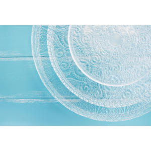 Plato para Servir Excelsa Arabeqsue 31 cm Transparente - Product Image 4