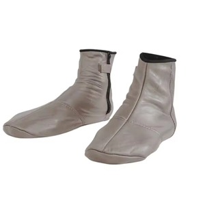 Calcetines de Cuero Genuino para Hombre, Transpirables, Antideslizantes, Forrados con Forro Polar Térmico, para Uso Diario en Invierno - Product Image 2